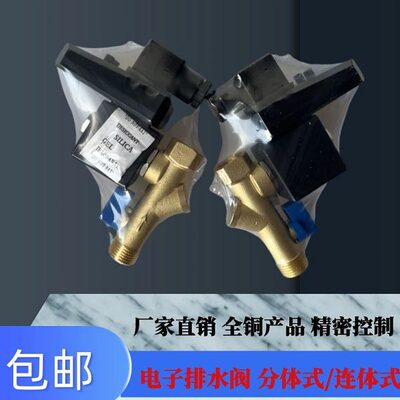 RPT16B接头全铜电磁阀RYZDH电子排水阀12口径220V气动RPT16精密