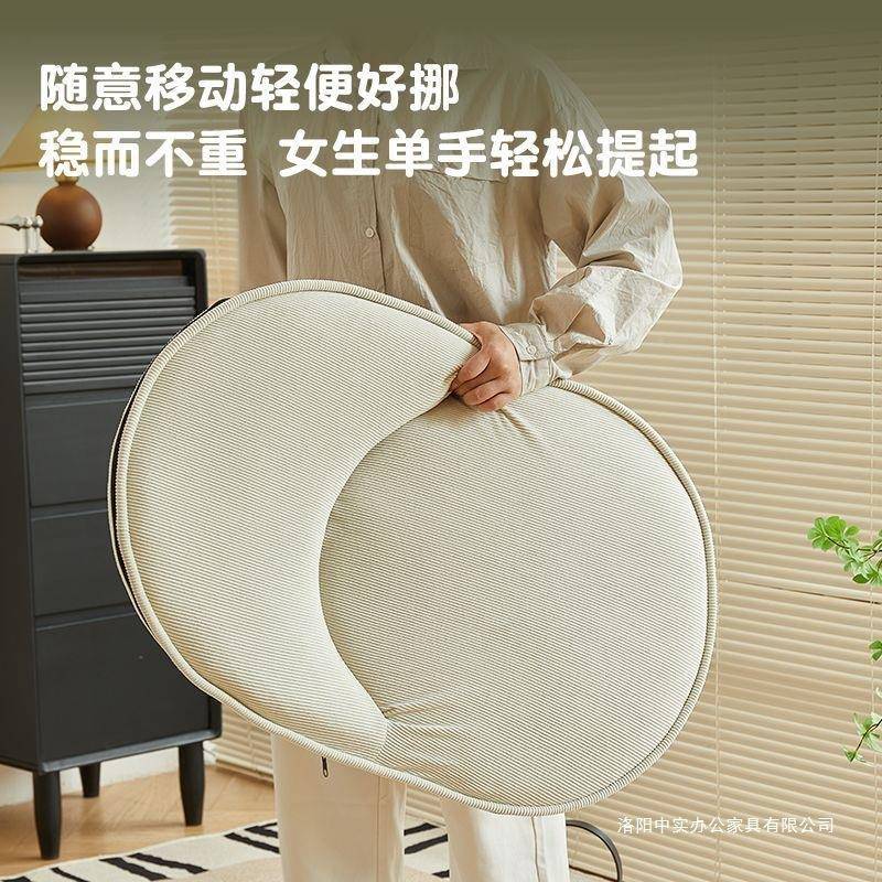 沙发榻榻座椅地上垫小可可坐睡飘窗床SNU上可折叠靠背躺椅米多巴