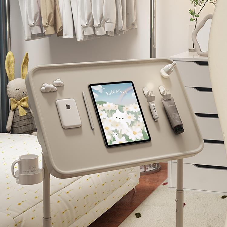 用床笔边桌可移动床上电脑桌卧室小桌子升降书桌DRN折家记本学习