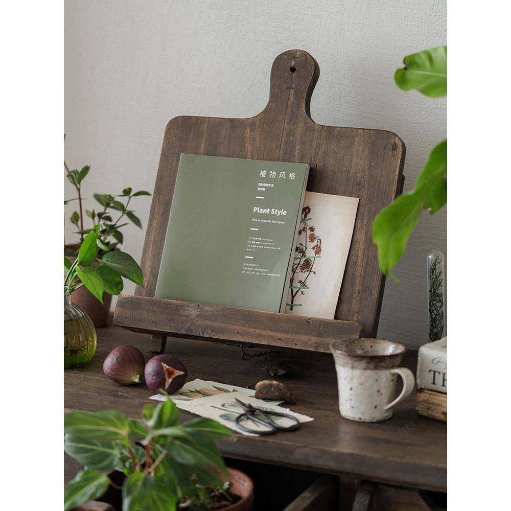 复古实木桌面阅读架美式田园桌摆立式装饰书架菜谱琴谱架,饰品/流行首饰/时尚饰品新,其他DIY饰品配件,淘宝优惠券,粉丝福利购,淘宝优惠卷