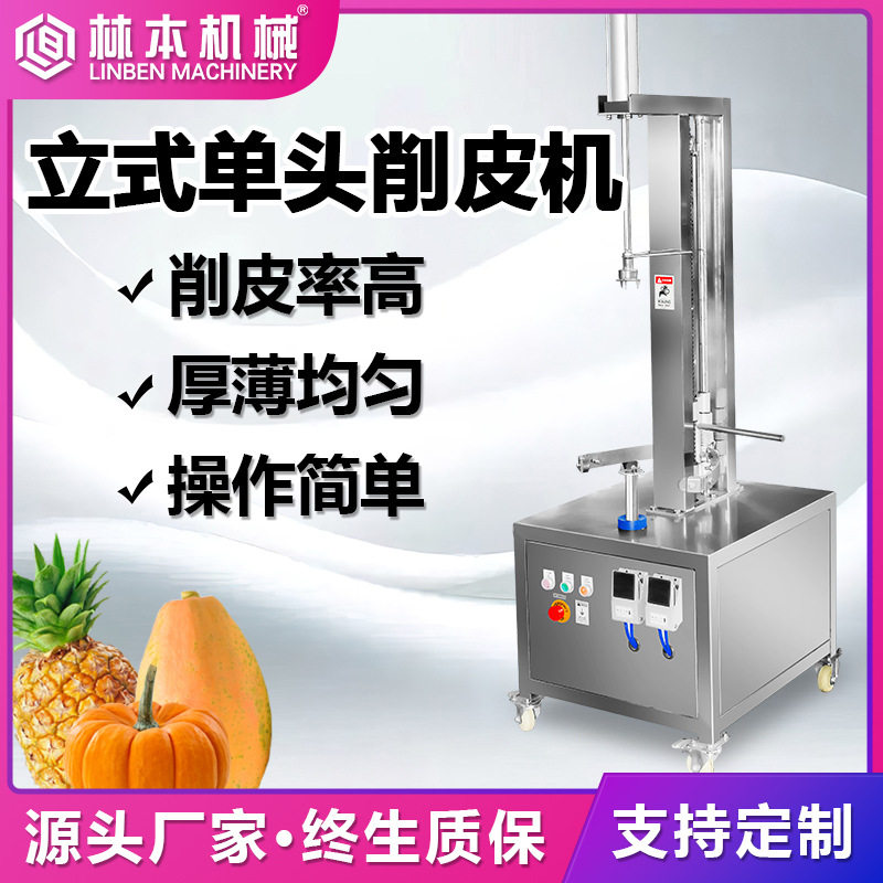 削皮机 菠萝南瓜冬瓜 葫芦西瓜去皮机 瓜果削皮机 单头双头