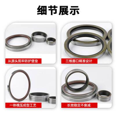 合肥院辊压机油封  大型铁壳油封SA1270*1320*25耐腐蚀现货密封圈