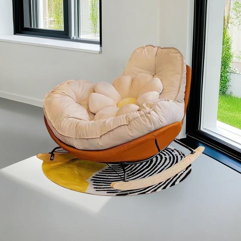 2025新款摇摇椅躺椅小卧室客厅单人网红现代简约懒人沙发可躺可睡