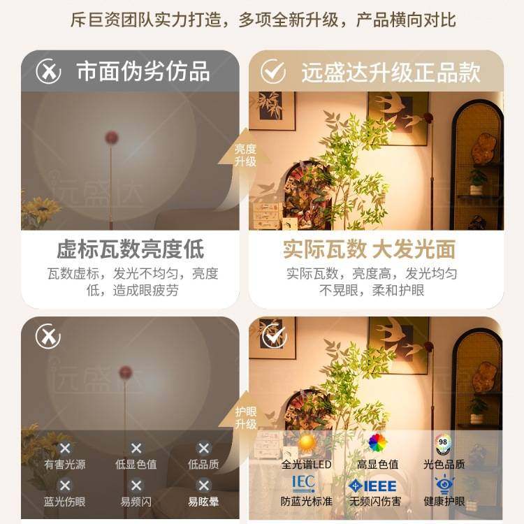 小红帽落地灯客厅沙发台灯卧室装饰氛围灯轻奢时尚网红