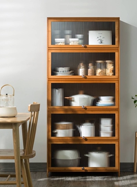 A10L餐边柜家用厨房碗柜储物柜客厅靠墙茶水柜酒柜收纳置物柜