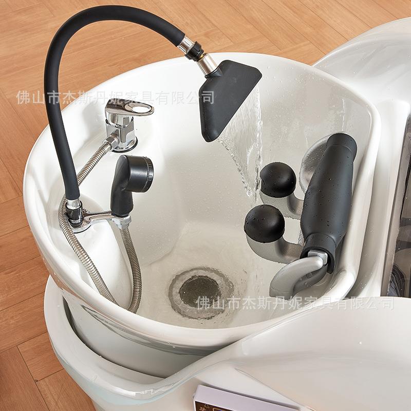 电动智JS-A09能按摩洗头床发店泰式床平摩躺美发店全自动头疗理按