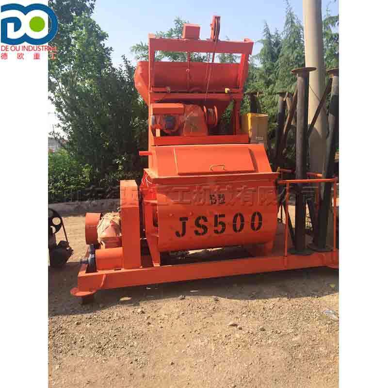 野外柴油机混凝土搅拌机 建筑施工混合机 移动砂石灰物料搅料机