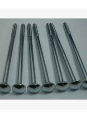 美制2级 马车螺栓 ANSIB18.5蓝白锌 5/16-18*3（牙长55)