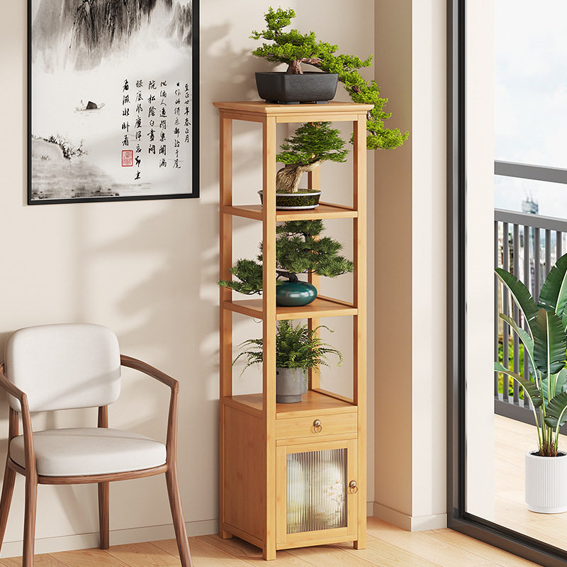 简易家用花架置物架室内客厅落地式多层盆栽架花台植物摆放架收纳