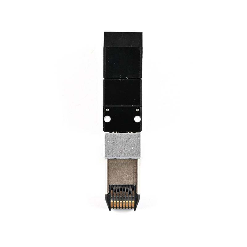 RJ45 8P公转母网口测试转接模组 高寿命高直通率测试转接头连接器
