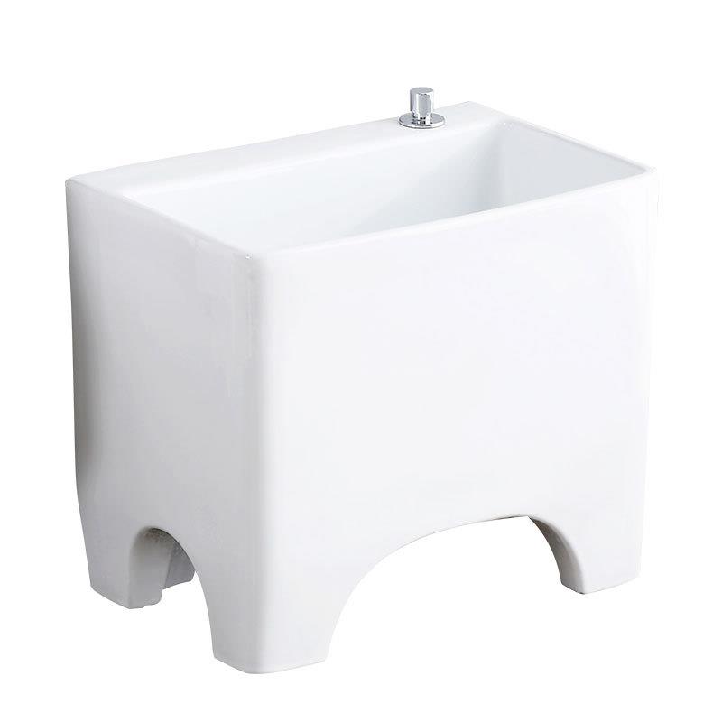 阳台高脚陶瓷拖把池大号带腿拖布池落地式家用卫生间小号洗墩