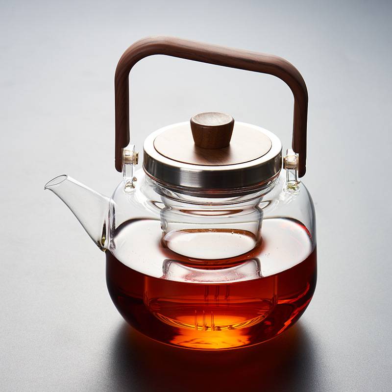 茶壶套装家用煮茶器全自动电陶炉大容量耐高温加厚过滤玻璃烧水壶