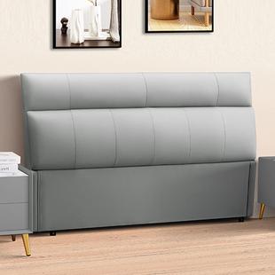 床头靠背软包一体落地主卧简约单独1米8床头背板