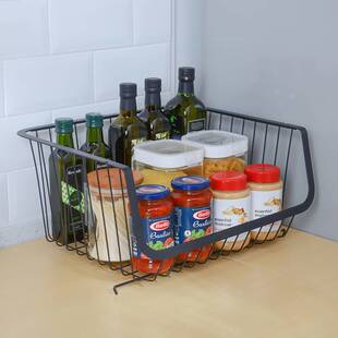 贺里厨房蔬菜篮置物架多层落地蔬果收纳筐水果收纳架家用带轮架子