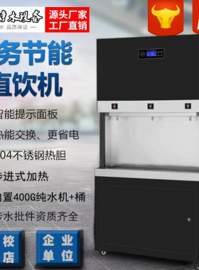 开水器RO反渗透k节能饮水机触摸不锈钢饮水台工厂学校步进式直饮