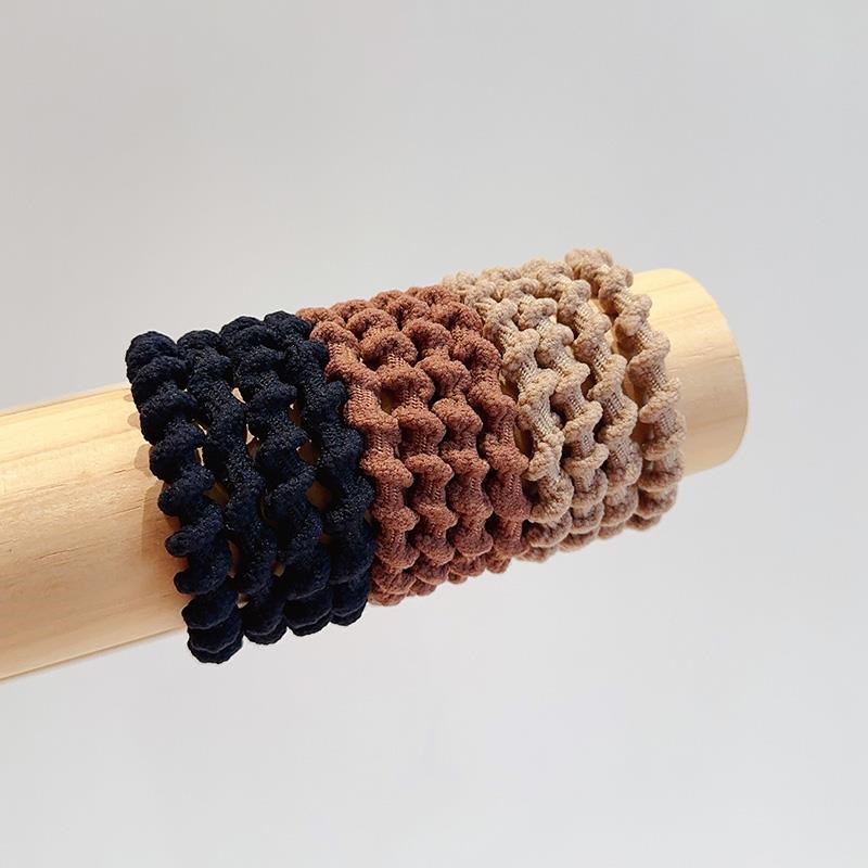 扎高马尾发绳儿童韩国橡皮筋高弹力加粗皮套女头绳头发扎头发发圈