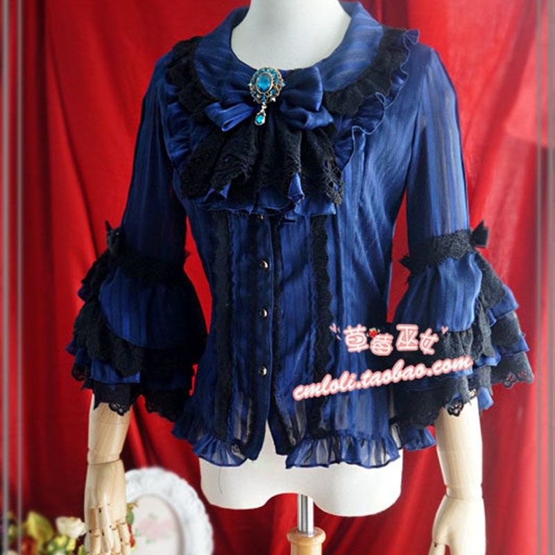 草莓巫女 春秋花嫁Lolita提花布料衬衣全款,模玩/动漫/周边/娃圈三坑/桌游,lolita衬衫/内搭,淘宝优惠券,粉丝福利购,淘宝优惠卷