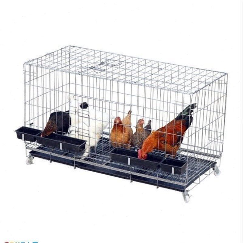 鸡笼家用大号特大养鸡笼鸡鸭养殖笼狗笼加粗加密兔笼子折叠鸡笼子