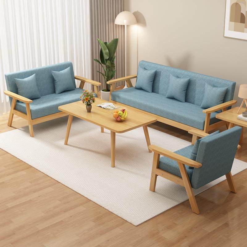 沙发户型厅简约现代客2TAH024新款简易小出布租房用经济型双人艺