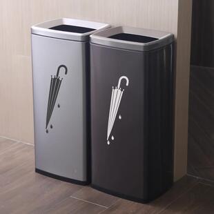 商用雨伞大号长方形锈钢轻奢雨伞收纳雨XH-32131筒酒店桶大用堂家