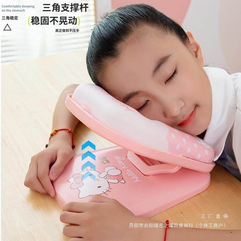 折叠午枕趴睡枕小生桌上抱F97MJMS8枕睡觉儿童睡休枕午头趴学趴枕