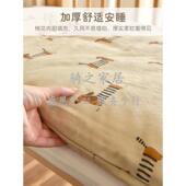 PWE宝宝花床夏季 薄款 新生婴儿纯棉纱垫布褥子幼棉儿园儿童保暖床