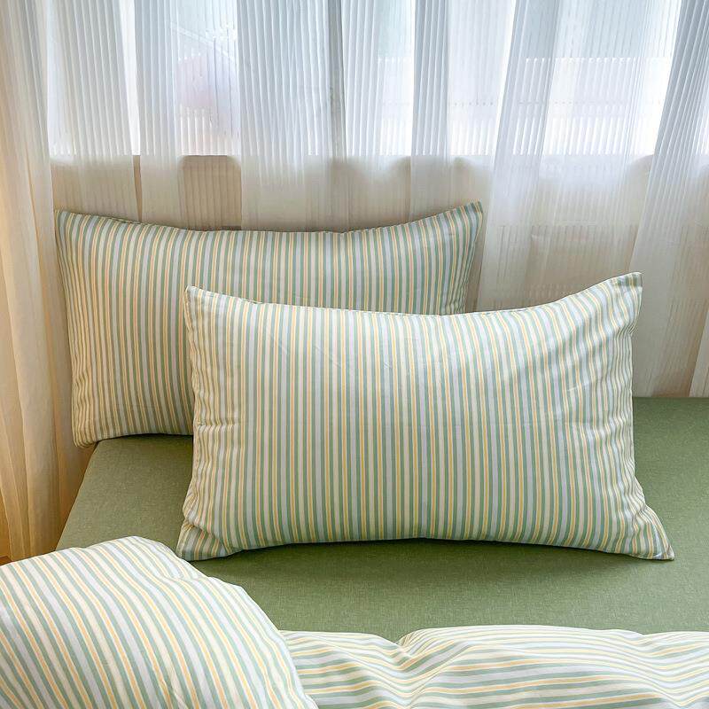 质享家清新萌趣学院风100宿棉棉四件纯套单人寝YJF室学生舍全三件