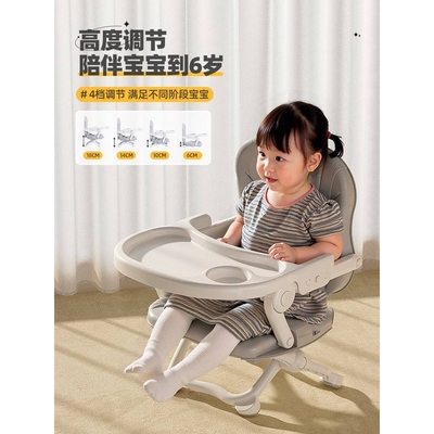 2025新款宝宝餐椅便携式儿童餐椅家用多功能婴儿吃饭椅子餐桌座椅