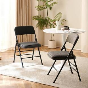 靠背椅用折叠椅电子便携办公椅加固会99888议椅脑椅家餐椅宿舍现