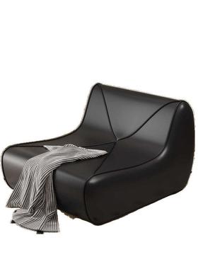 懒沙发榻可躺可人睡巨大毛虫沙毛发阳台榻米LGL单人沙发椅卧室小