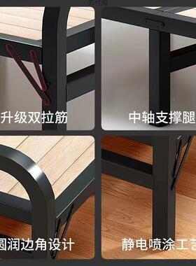 折叠单LRM人家用简易床床12米加固午加休床小床成人办公室硬板.铁