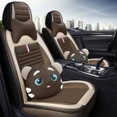 新垫款 全包荞麦壳卡城长炮飞度来通福LIFE汽车坐垫座443椅套麻布