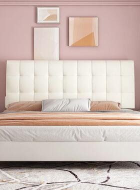 WBNA5R床靠垫靠背软包床靠背防撞靠背垫大靠自粘套罩海绵垫可头拆