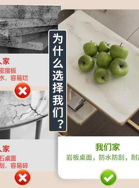 可移动用家jjt-E字简约落地小几几多功能角几客厅沙发边岩板床头