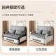 沙床人发床折两用新款 客厅阳台JJY单可折叠叠多功能小户型伸缩床