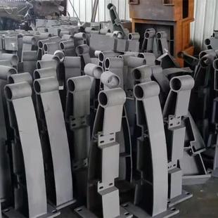 桥梁型支架公路桥梁道防路铸铁桥梁架牛支角护栏847焊接道路防护