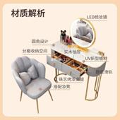 简轻奢梳妆卧室简LHF约现代化妆桌网红新风烤漆小户型台易2025款
