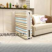 折OPE叠床单人板式 床缩收床木板床午休易床成人用单人床家隐形床