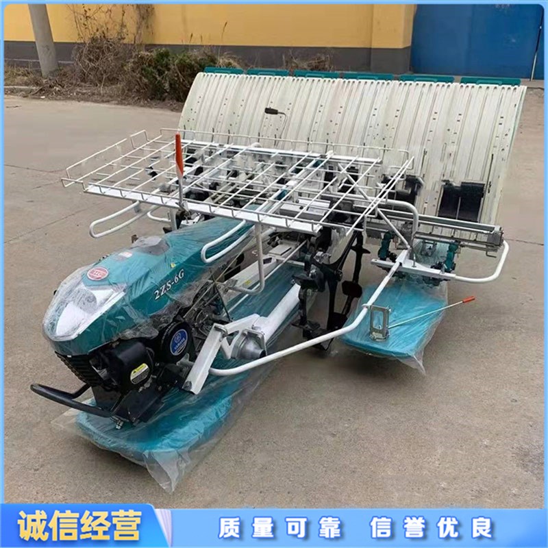 农用梯田水稻移j栽机 手拉式启动栽插机 手扶步进式秧苗栽种机