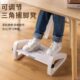 办公室桌下搁脚凳现代简约垫脚踩脚凳子家用可调节塑料按摩脚踏凳