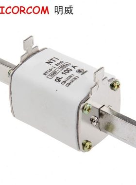正熔 熔断器 NT1 gL 100A 500V 120KVA RT16-1 RO32 100A熔断器