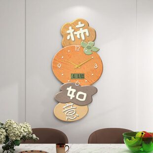 新款创意挂钟装饰画表家用客厅钟表挂画餐厅石英钟背景墙时钟挂表