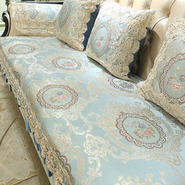 欧式沙发垫高档奢华客厅沙发坐垫防滑四季通用布艺123组合三件套,居家布艺,沙发垫,淘宝优惠券,粉丝福利购,淘宝优惠卷