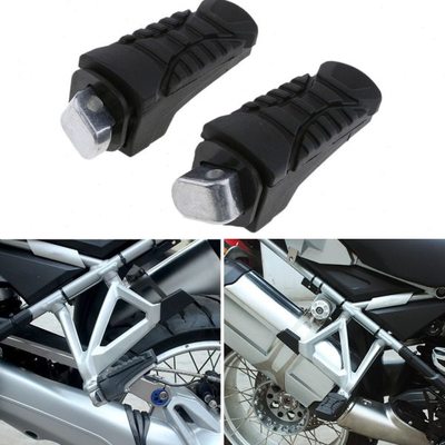 适用马R1200GS R1250GS S1000XR后脚踏板改装后脚蹬橡胶套配件
