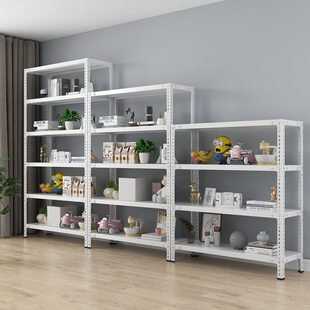 角钢家用货架置物架多层落地厨房储物架子阳台库房仓库超市展示架