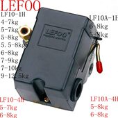 LEFOO力夫LF10 1H空压机气泵压力开关220V380V气压开关压力控制器