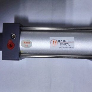 BAIDI铝塑门窗设备SC50*95方形双作用02双头锯共进气缸气动工具优