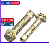 外六角内膨胀螺丝三组合货架螺栓内置式 空调地板拉爆钉M10M12 120