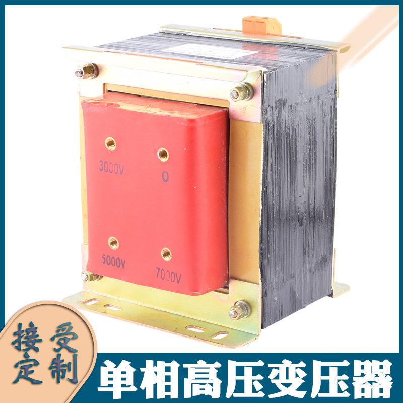 百姓高压灌封变压器220V转10KV7000V5KV3000V高压除尘电源2000W