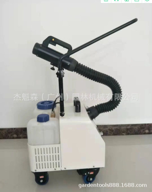 拖曳式E-10B锂电喷雾器手推式小型轻便,推拉式小推车设计